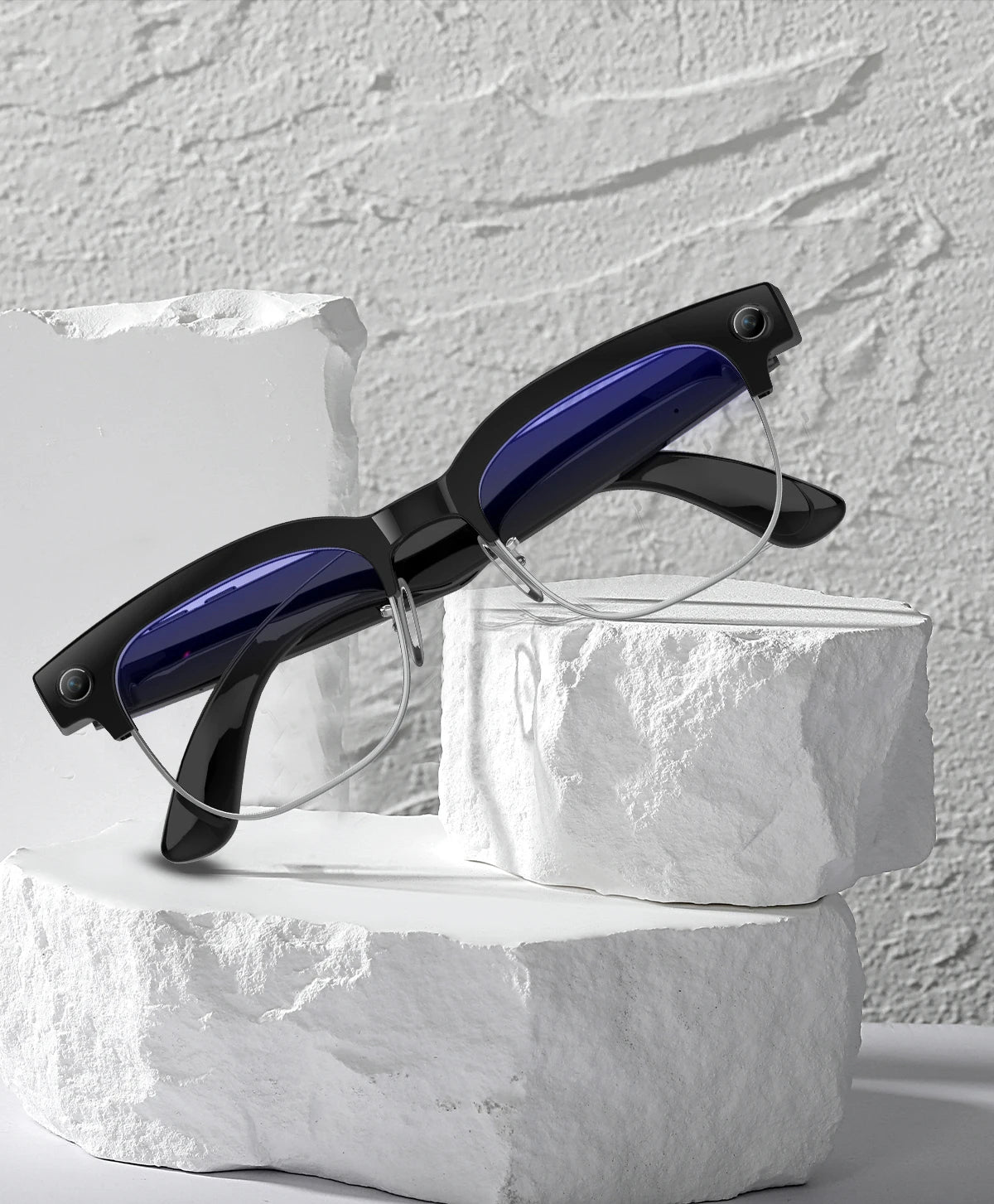 2026 World Premiere 4K HD Camera AI Smart Glasses 800W Pixel Camera 1080P Video AI Photo Recognition Call Travel abroad Glasses