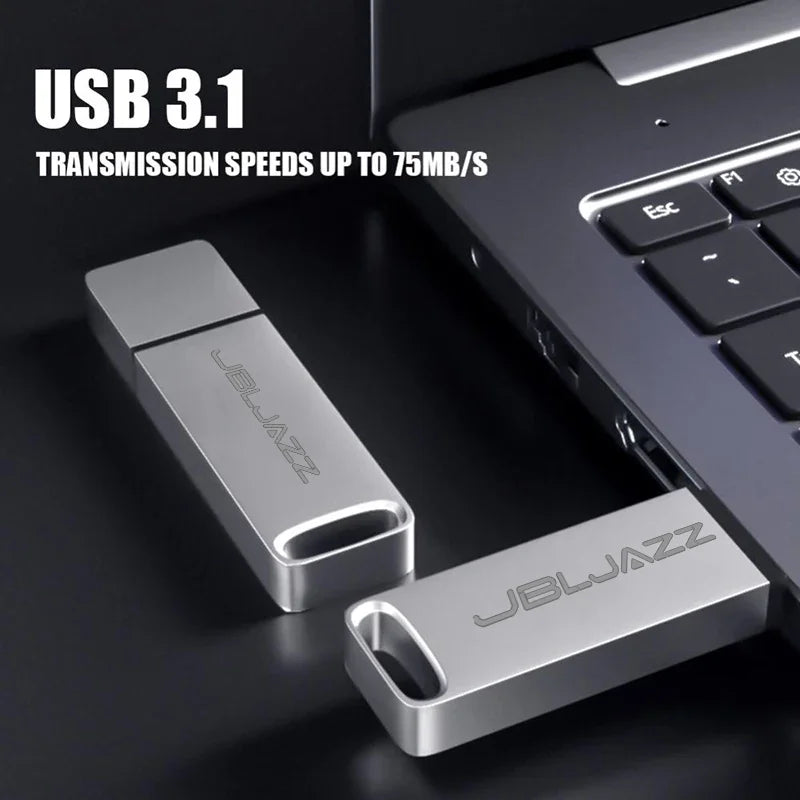 USB Flash Drive 512GB OTG USB 3.1 Metal Pendrive 256GB File Transfer USB 128GB Memory Stick For Computers Phone Business Gift