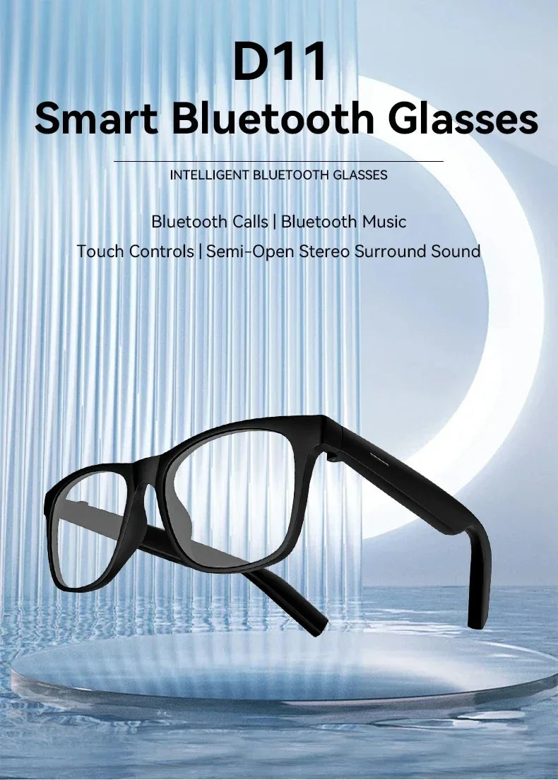 Lenovo AI Remote Control Touch Smart Glasses 8K HD Photo Camera Recording Translator Voice Assistant Music Bluetooth Sunglasses