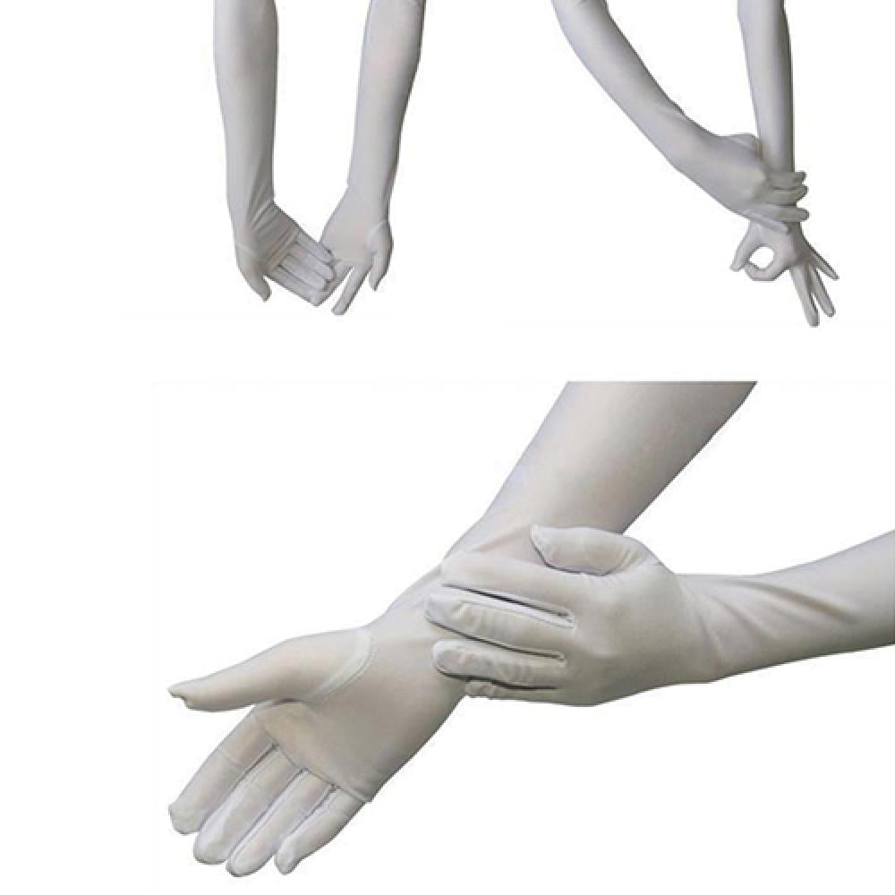 Dress Formal Women Long Gloves Opera Wedding Bridal Evening Party Glove Red White
