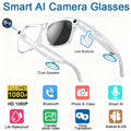 ViVO 8K AI Glasses 1200MP HD Camera Bluetooth Call Chat GPT Voice Assistant Music Player Translate Smart Sunglasses New