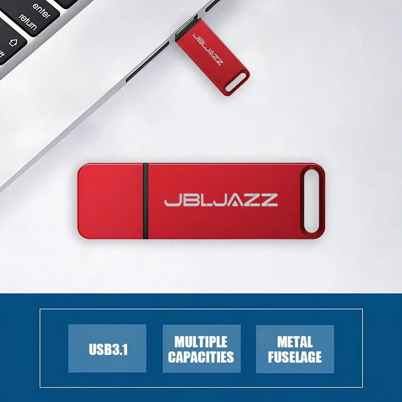 USB Flash Drive 512GB OTG USB 3.1 Metal Pendrive 256GB File Transfer USB 128GB Memory Stick For Computers Phone Business Gift