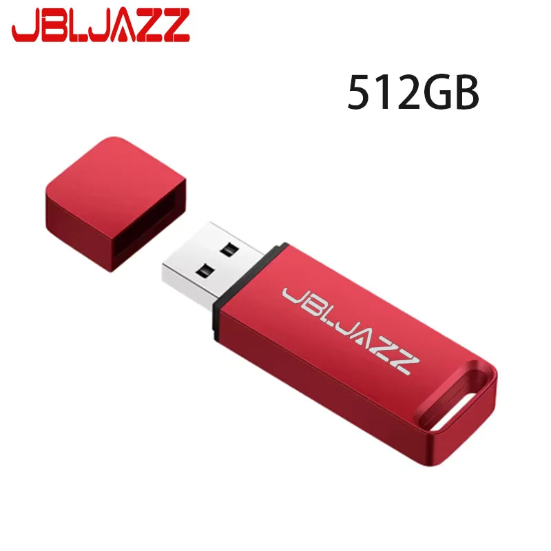 USB Flash Drive 512GB OTG USB 3.1 Metal Pendrive 256GB File Transfer USB 128GB Memory Stick For Computers Phone Business Gift